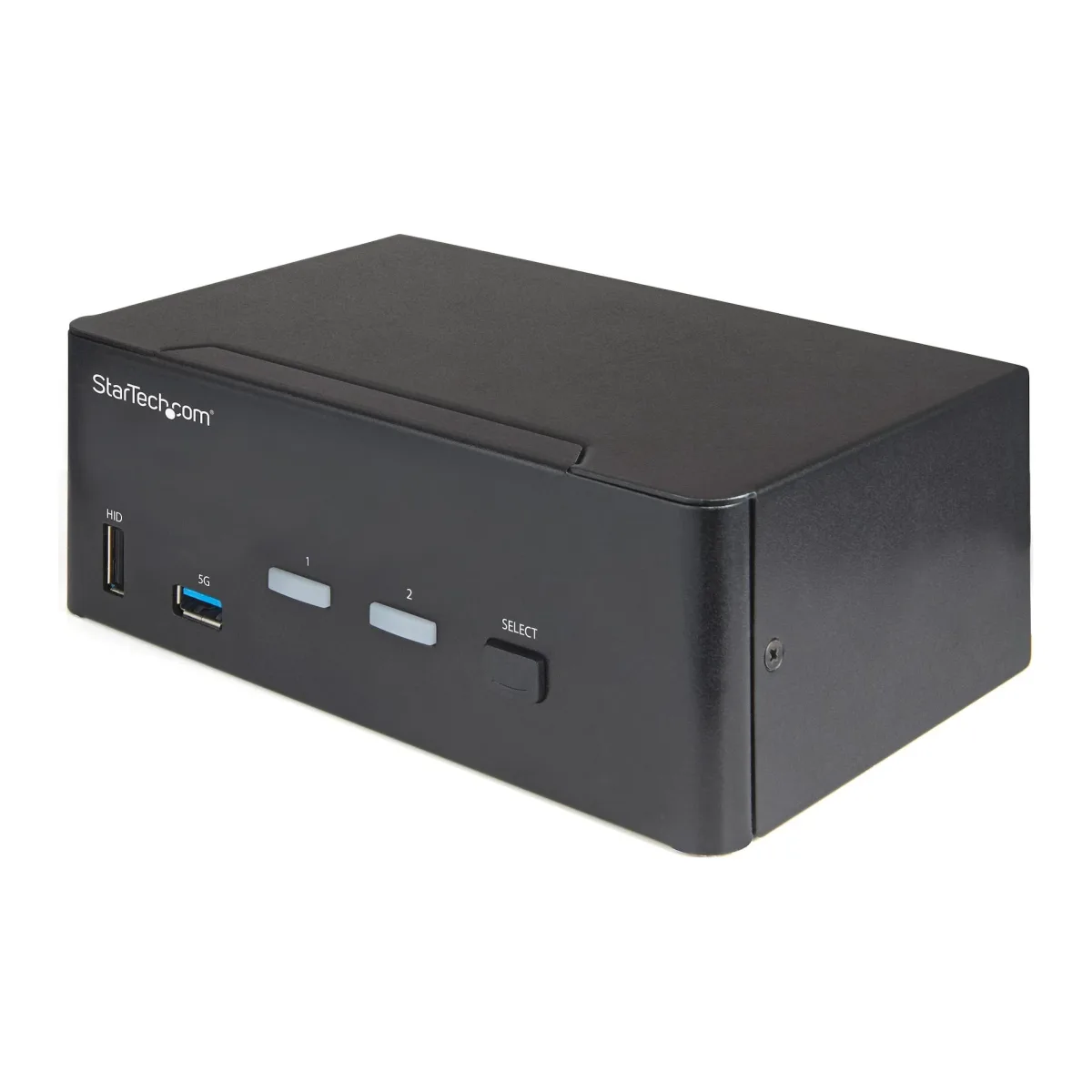 Startech 2 Port Dual Monitor HDMI KVM Switch, 4K 60Hz Ultra HD HDR, Desktop 4K HDMI 2.0 KVM Switch with 2 Port USB 3.0 Hub (5Gbps) & 4x USB 2.0 HID Port, Audio, Hotkey Switching, TAA - KVM with Fast Switching - KVM / audio switch - 2 x KVM / audio - desktop - TAA Compliant