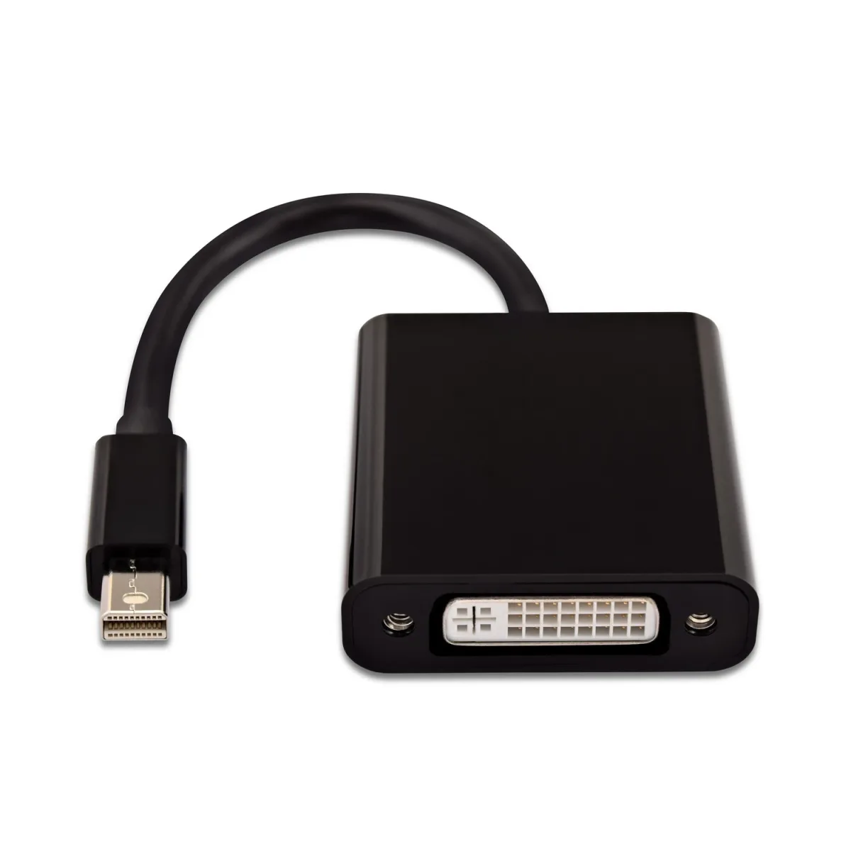MINI DP TO DVI ADAPTER BLACK MINI DP TO DVI-D ADPTR 1080P FHD
