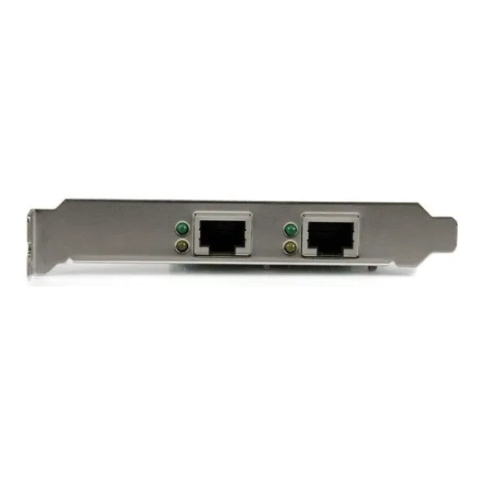 Startech Dual Port Gigabit PCI Express Server Network Adapter Card - 1 Gbps PCIe NIC - Dual Port Server Adapter - 2 Port Ethernet Card (ST1000SPEXD4) - Network adapter - PCI Express x1 low profile - Gigabit Ethernet x 2 - for P/N: ET91000SM10, ET91000SM20