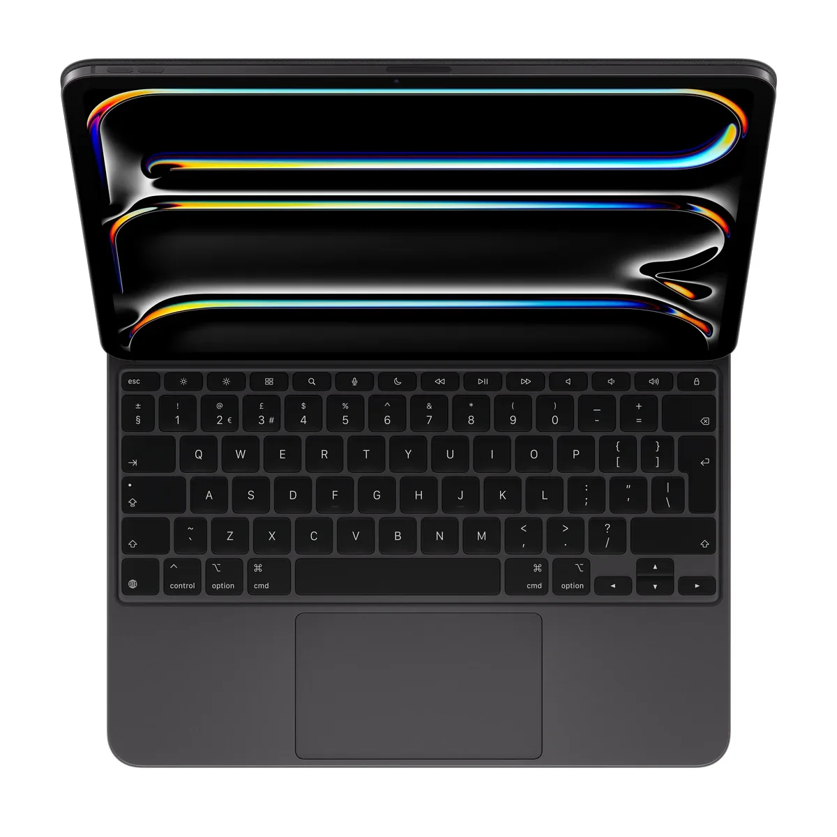 Apple Magic Keyboard - Keyboard and folio case - with trackpad - backlit - Apple Smart connector - QWERTY - UK - black - for 13-inch iPad Pro (M4, M5)