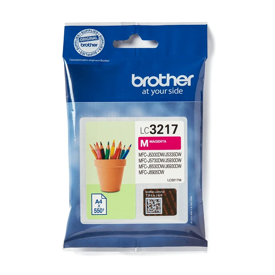 Brother LC3217M - Magenta - original - ink cartridge - for Brother MFC-J5335DW, MFC-J5730DW, MFC-J5930DW, MFC-J6935DW