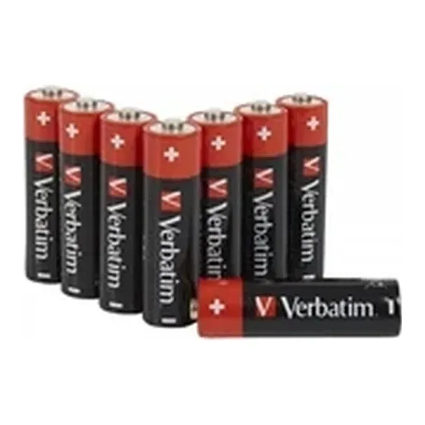Verbatim AA Battery Alkaline 8 Pack (Hangcard)