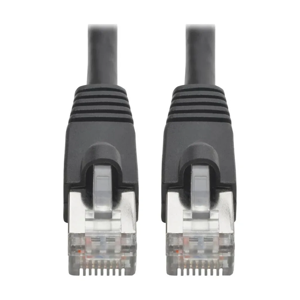 Eaton N262-003-BK 3FT CAT6A 10G Stp RJ45 Mm PoE Black Snagless Moulded