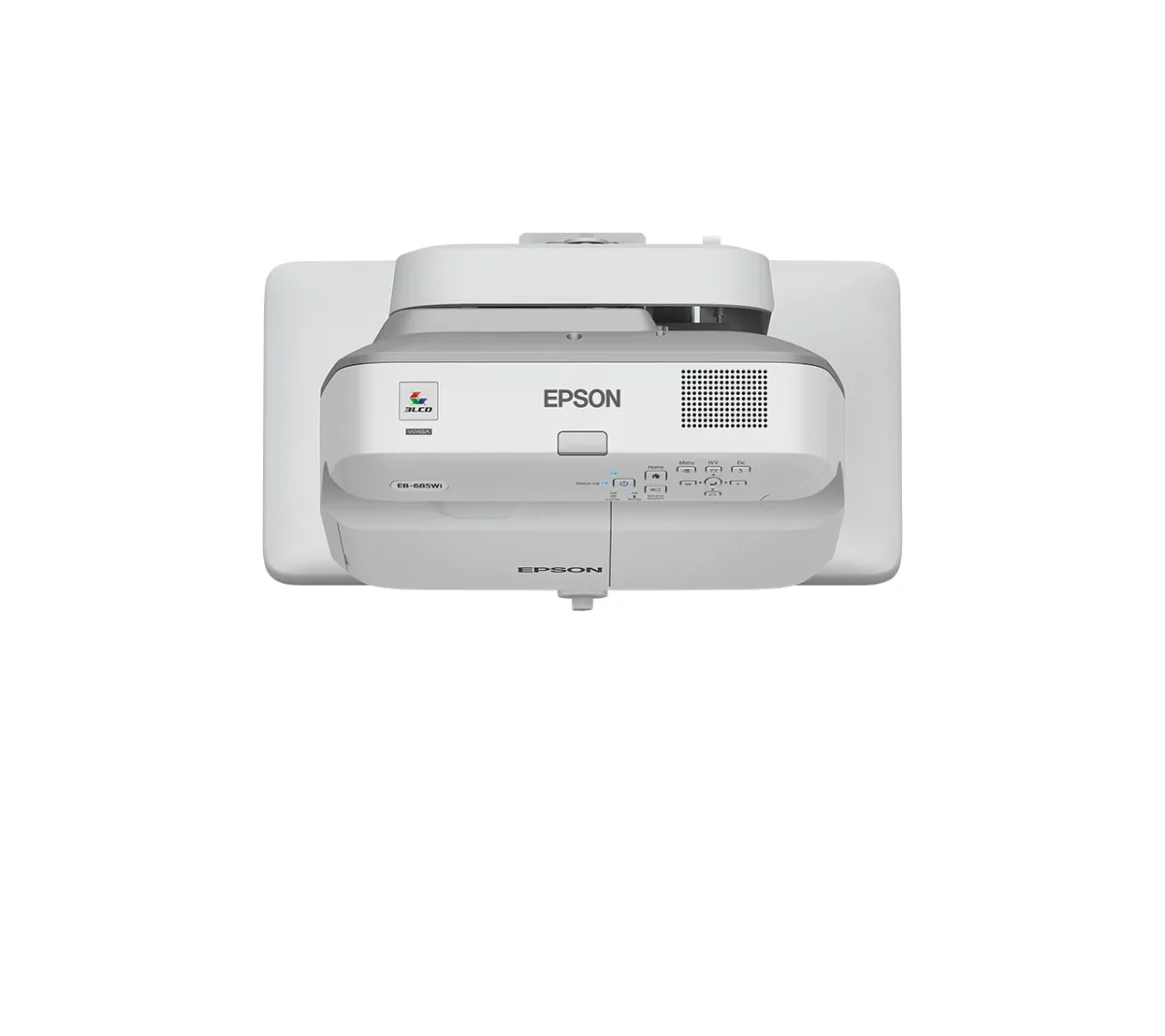 Epson EB-685W - 3LCD projector - 3500 lumens (white) - 3500 lumens (colour) - WXGA (1280 x 800) - 16:10 - 720p - LAN