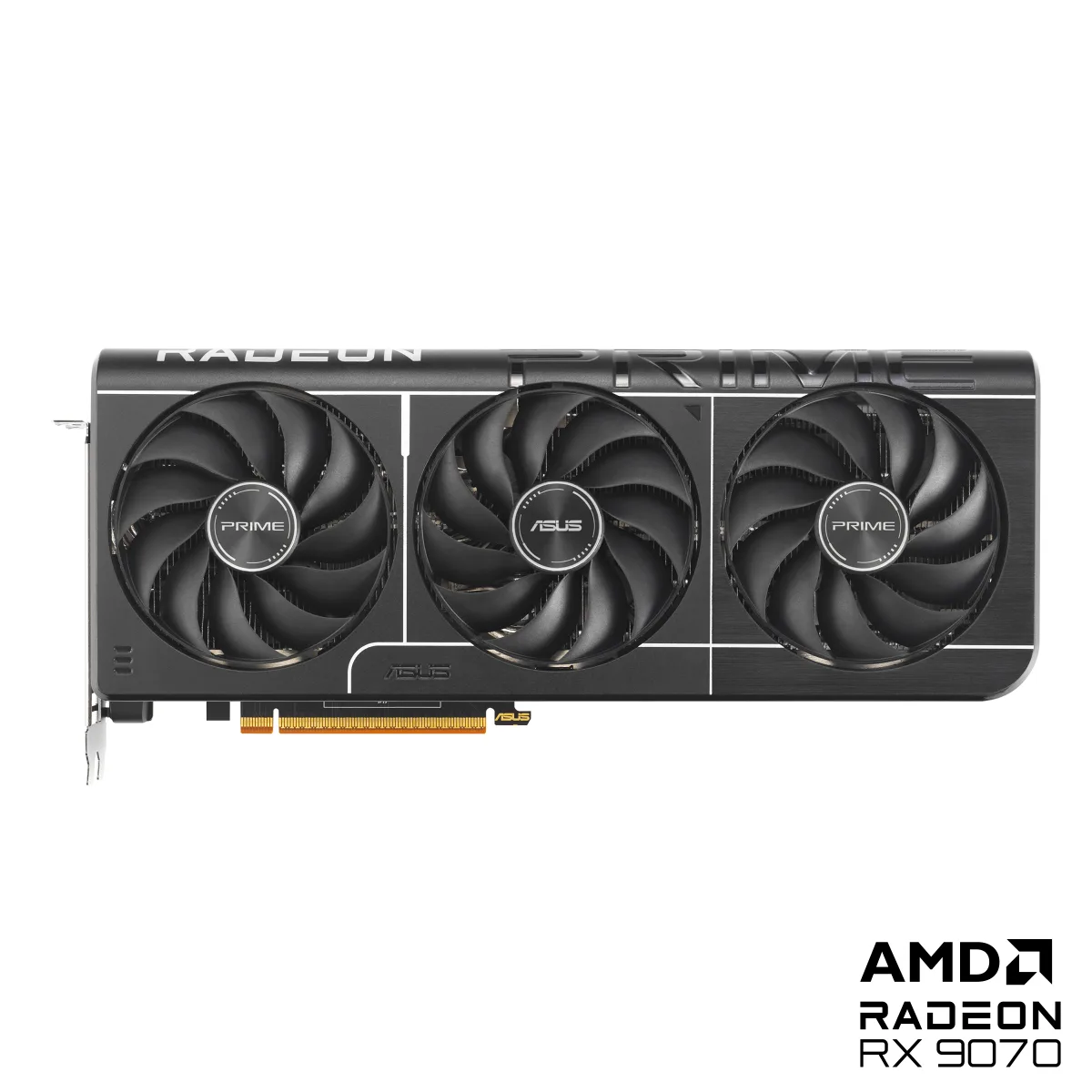 ASUS PRIME - OC Edition - graphics card - Radeon RX 9070 - 16 GB GDDR6 - PCI Express 5.0 - 3 x DisplayPort, HDMI - black - box