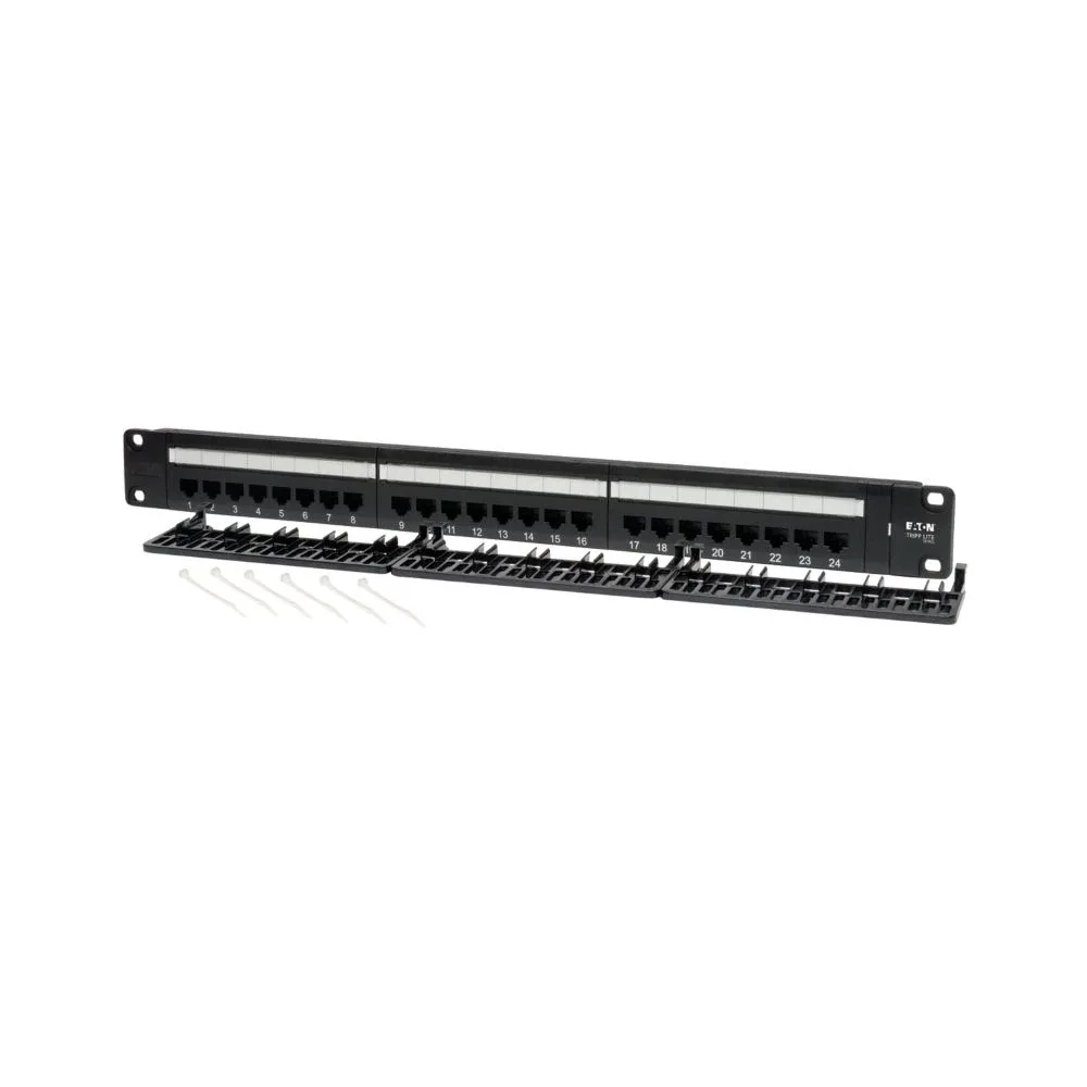 Eaton N052-024 24-PORT 1U Rack-mount CAT5E