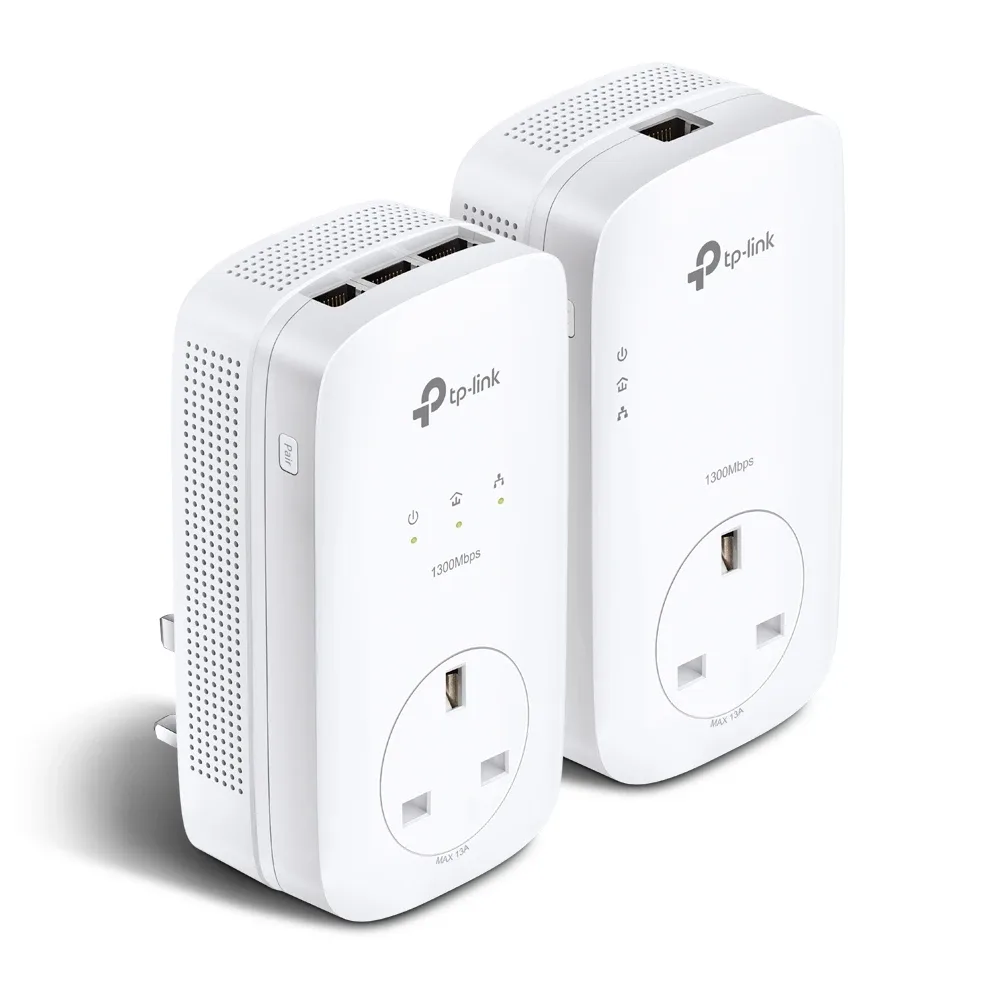 TP-Link TL-PA8033P KIT AV1300 Passthrough Powerline Kit