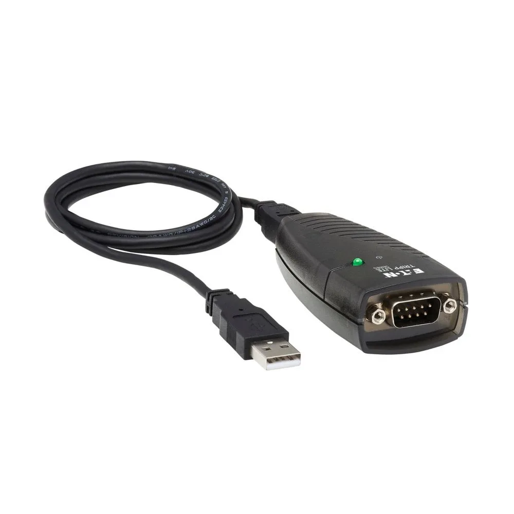 Eaton Tripp Lite Series Keyspan High Speed USB to Serial Adapter - Serial adapter - USB - RS-232 - black