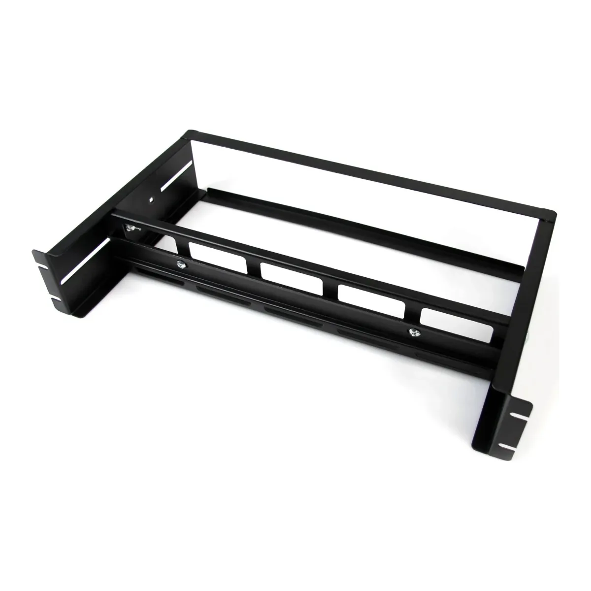 Startech 2U DIN Rail Kit for Standard 19" Rack - Adjustable Depth Rackmount DIN Rail with Top Hat, Mini, G Rails (ADJDINKIT)