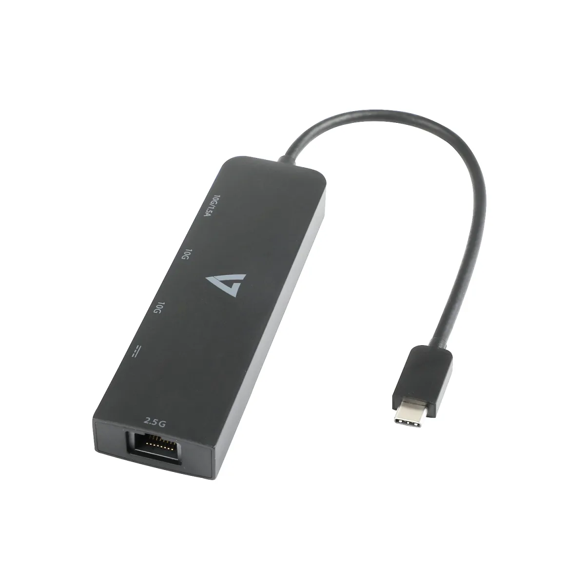 USB-C TO ETHENET 2.5G ADAPTER RJ-45 NETWORK HUB DONGLE 3XUSB-A