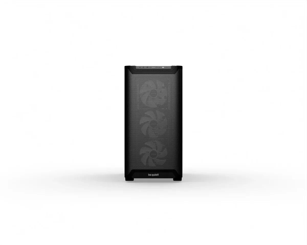be quiet! BGW78 Pure Base 501 LX Mid Tower Gaming Case, 1 x USB Type-C / 2 x USB 3.0, Tempered Glass Side Panel, 4 x Pre-Installed Light Wings LX Fans, ATX / M-ATX / Mini-ITX Compatible