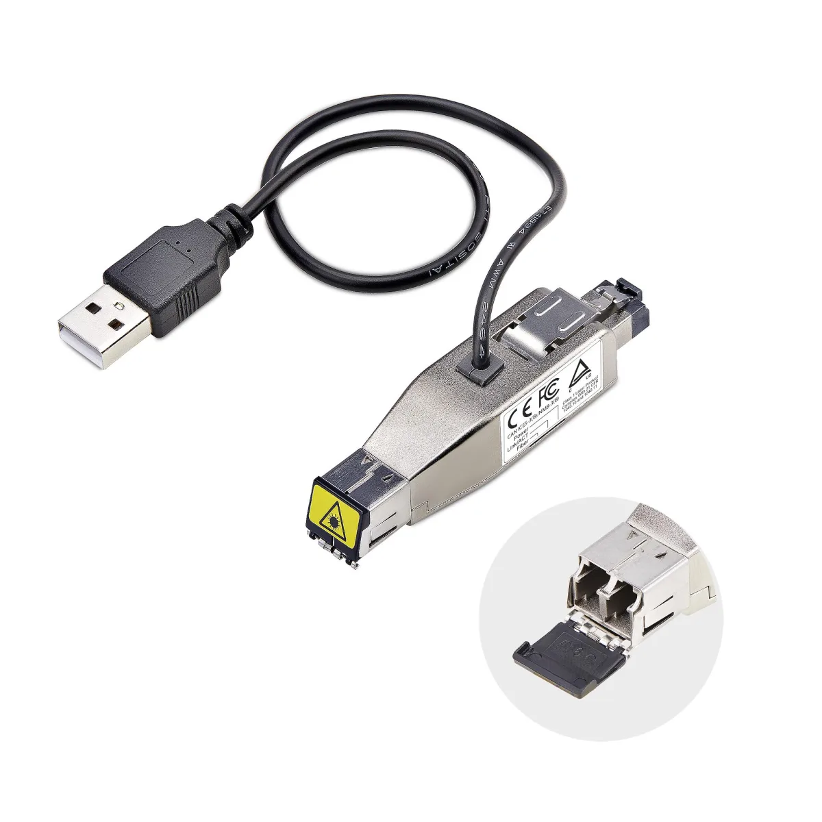 Startech Gigabit Fiber to RJ45 Ethernet Media Converter, Micro Mini - Fibre media converter - 1GbE - 1000Base-LX, 1000Base-T - RJ-45 / LC single-mode / LC multi-mode - up to 10 km - 1310 nm - TAA Compliant