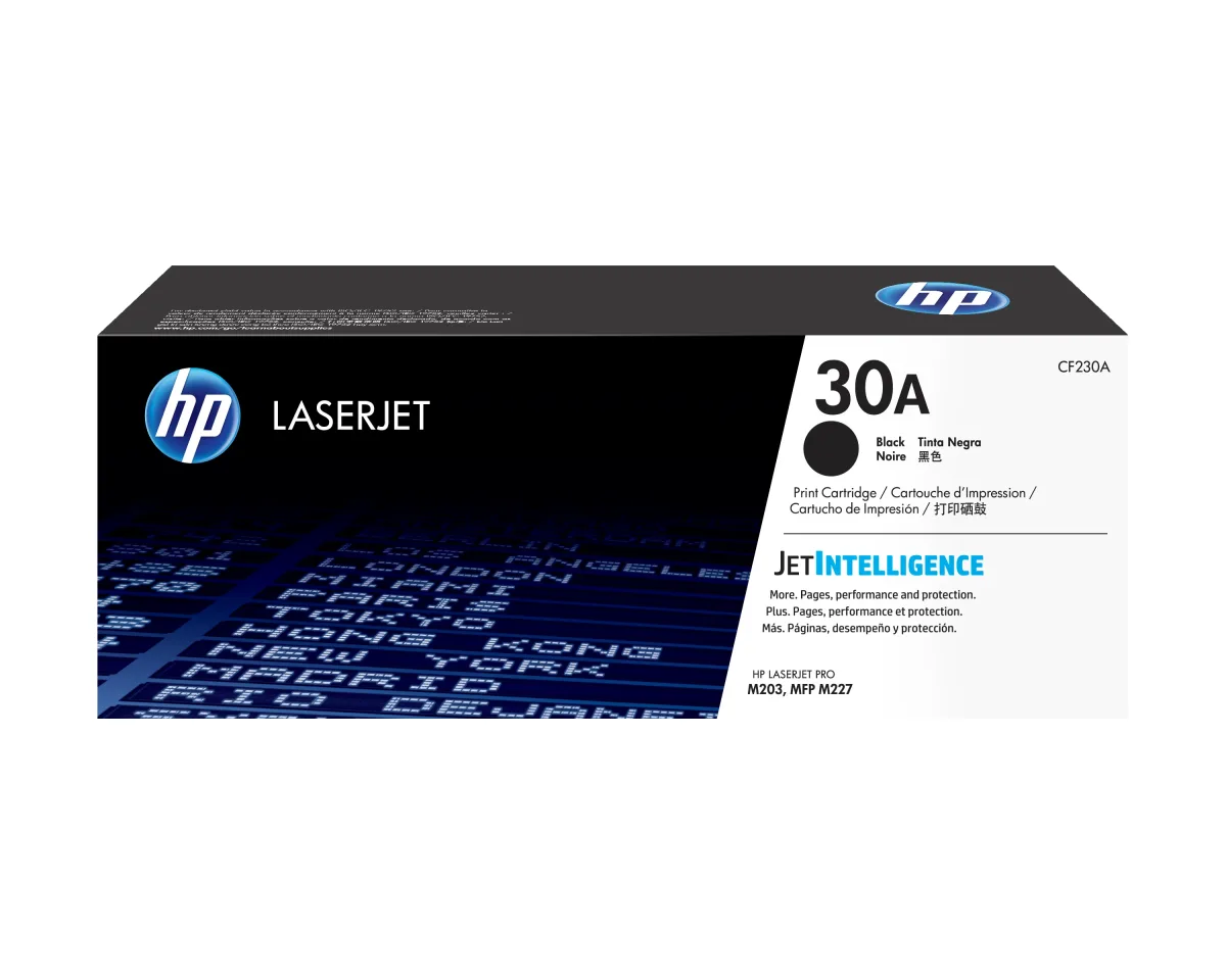HP 30A - Black - original - LaserJet - toner cartridge (CF230A)