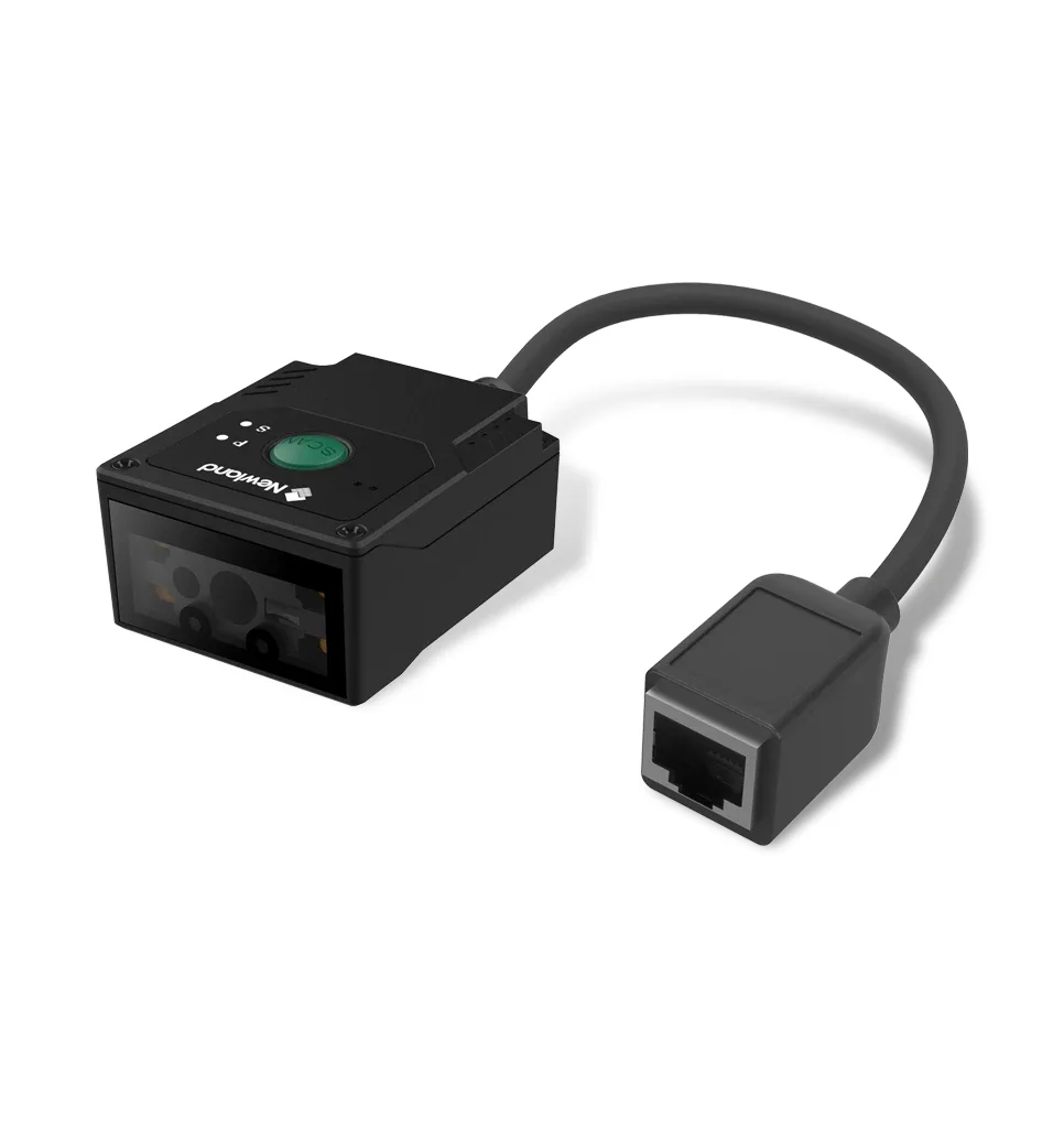 2D MP FIXED MOUNT READER 2 M USB CABLE LASER LED AIMER WHITE
