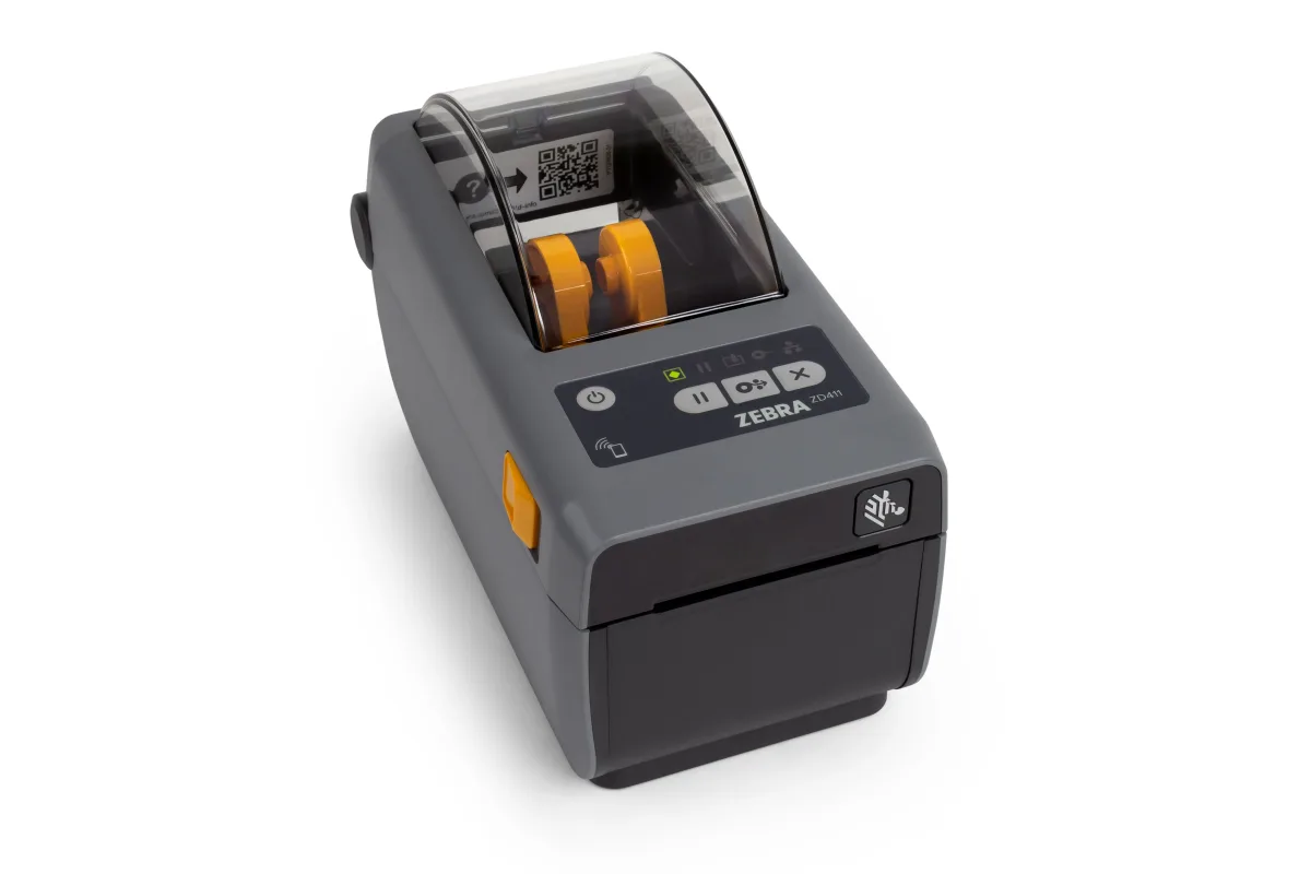 Zebra ZD4A023-D0EE00EZ ZD411 DT Printer 300 DPI USB USB Host Ethernet BTLE5 EU and UK Cords