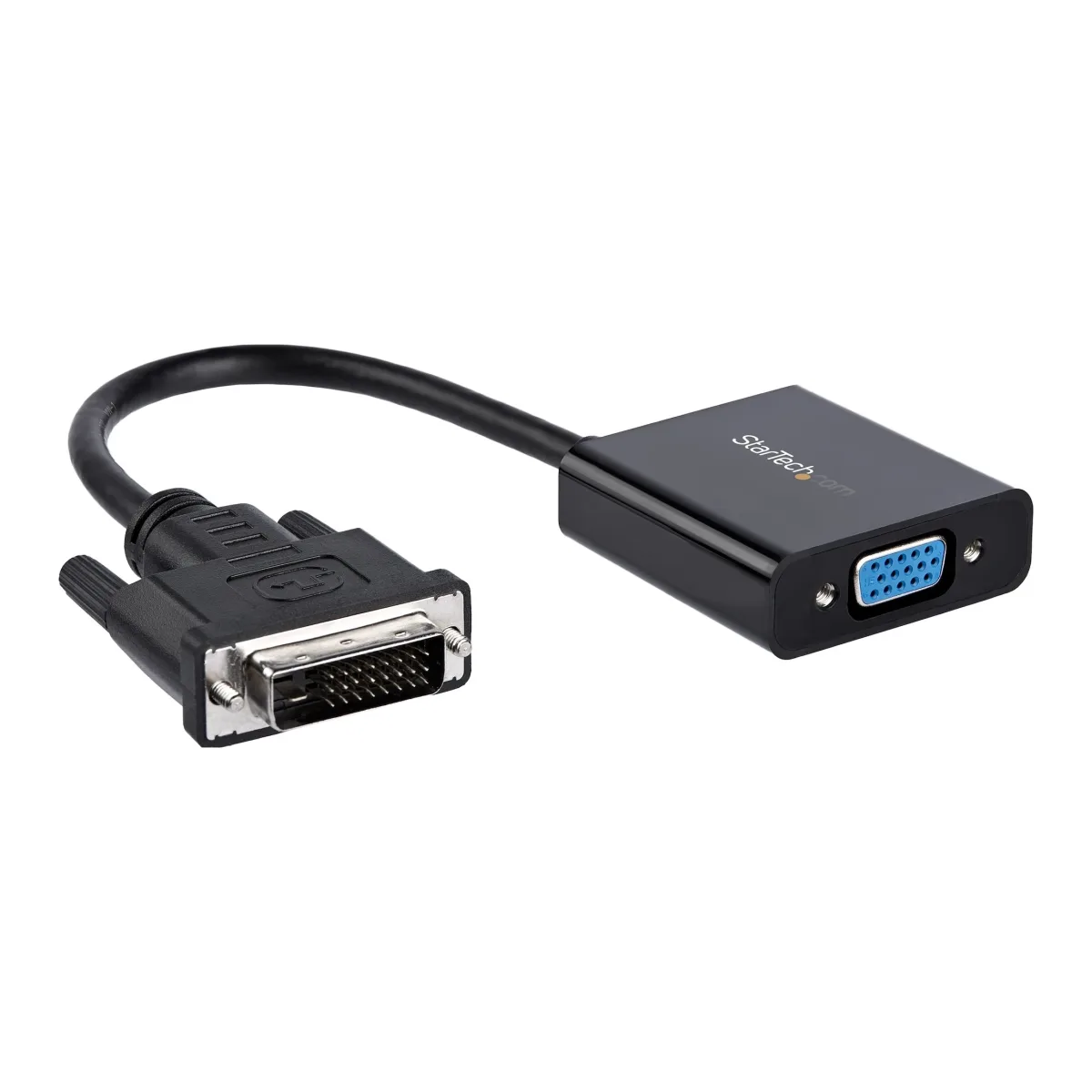 StarTech DVI-D to VGA Active Adapter Converter Cable - 1080p - DVI to VGA Converter box (DVI2VGAE)