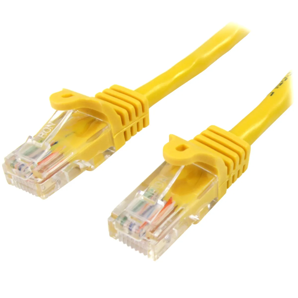 Startech 10m Yellow Cat5e / Cat 5 Snagless Ethernet Patch Cable 10 m - Patch cable - RJ-45 (M) to RJ-45 (M) - 10 m - UTP - CAT 5e - snagless, stranded - yellow