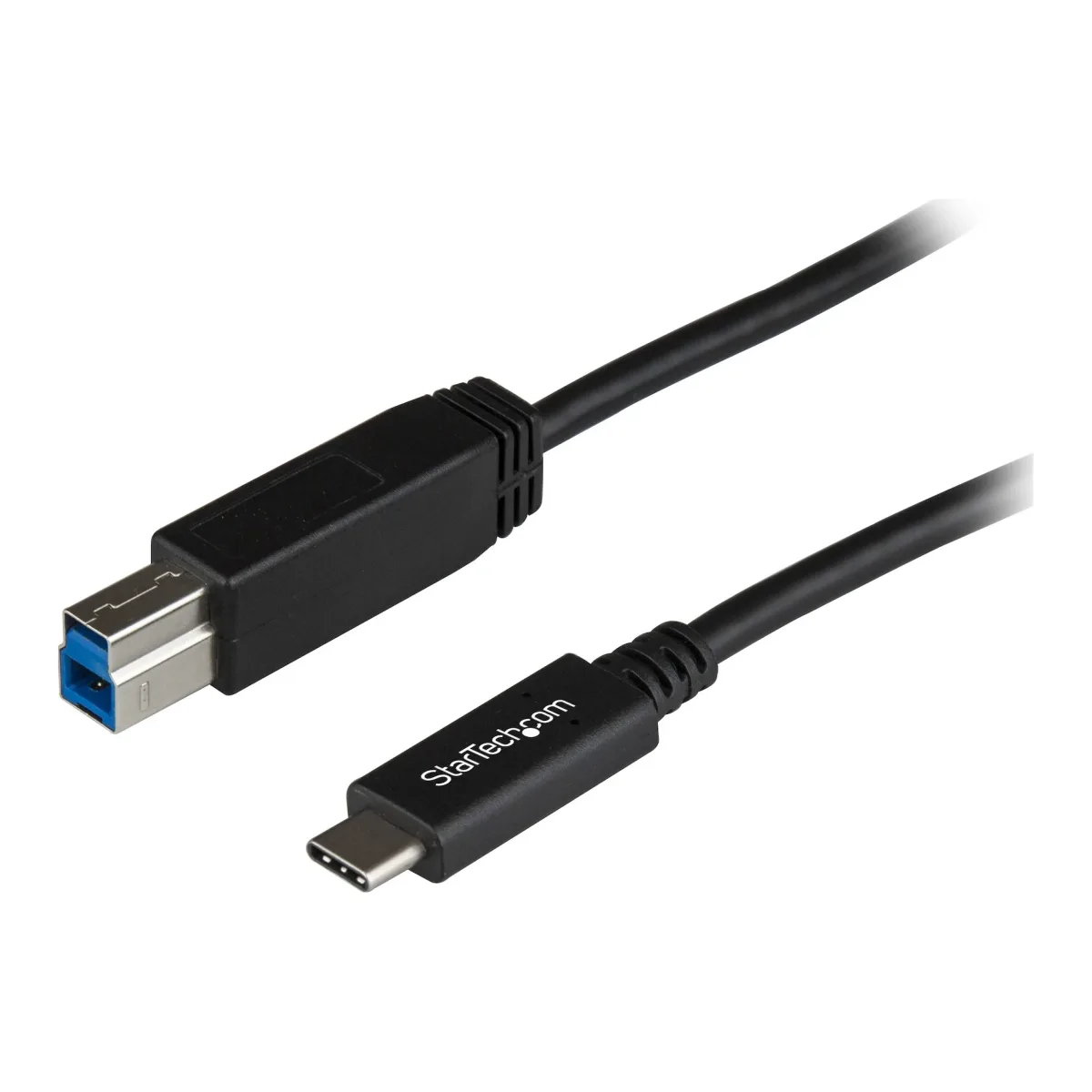 StarTech USB C to USB B Printer Cable - 1m / 3 ft - Superspeed - USB 3.1 - 10Gbps - USB C Printer Cable - USB Type C to Type B (USB31CB1M)