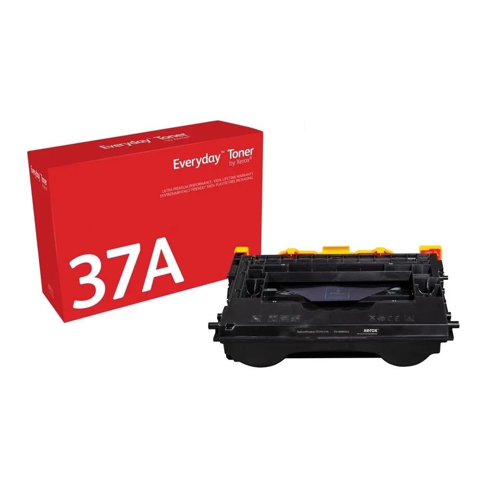 Xerox 006R03642 Black Toner Cartridge Equivalen Hp 37A for Laserjet Enterprise