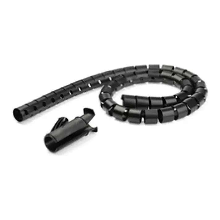 Startech 2.5m (8.2ft) Cable Management Sleeve - 1.8" Diameter - Expandable Coiled Cord Organizer w/ Cable Loading Tool (CMSCOILED4)