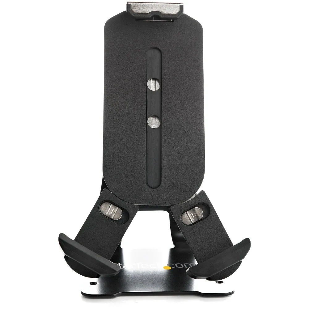 Startech Secure Tablet Stand w/ K-Slot Cable Lock, Locking Tablet Holder for 7.9-13 inch Tablets, Universal Adjustable Tablet Mount for Desk/Surface, Lockable Anti-Theft Security Mount - Tablet Security Mount (SECTBLTDT) - Notebook / tablet stand - desktop - 7.9" - 13" - black - for P/N: DK30CHPH