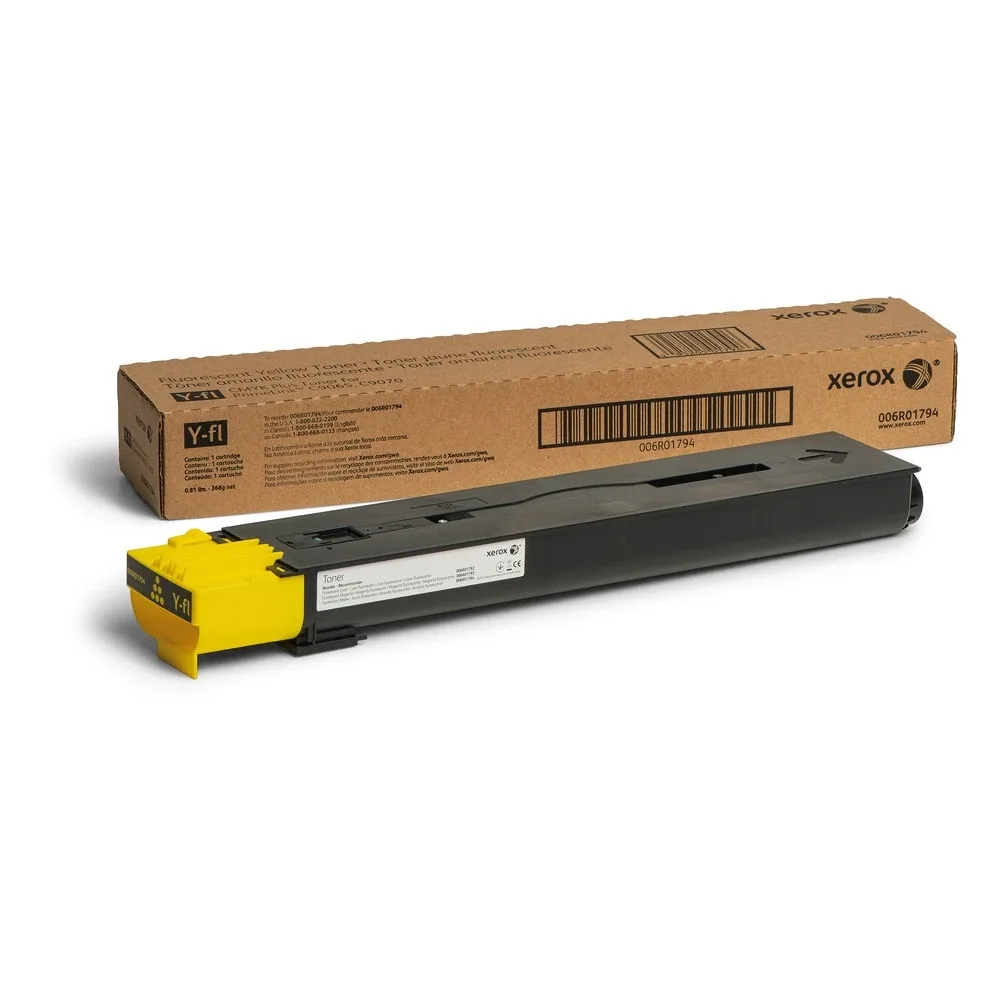 Xerox - Fluorescent yellow - original - toner cartridge