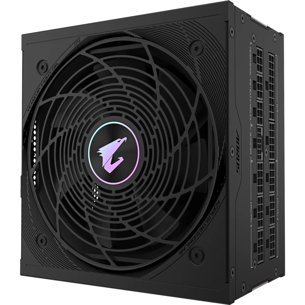 Gigabyte AORUS ELITE 850W PSU - Fully Modular, 80 PLUS Platinum, ATX 3.1, PCIe 5.0 Ready, 12VHPWR, Silent 120mm FDB Fan, 10-Year Warranty