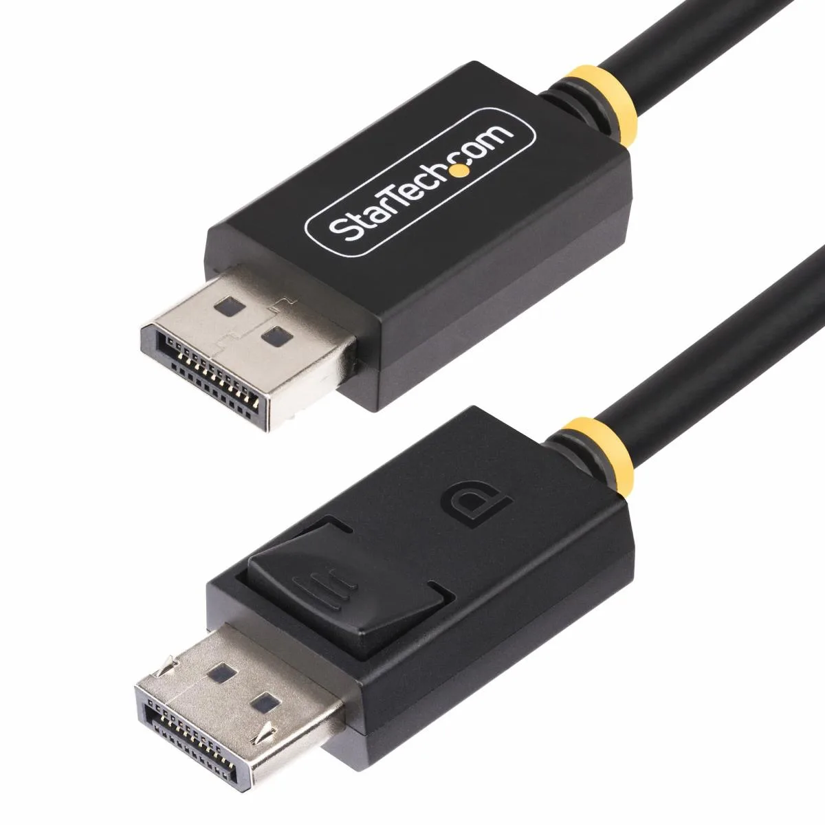StarTech 1m DisplayPort 2.1 Cable, VESA-Certified, DP80 DP 2.1 Cable - DisplayPort cable - DisplayPort (M) latched to DisplayPort (M) latched - DisplayPort 2.1 - 1 m - passive, 4K240Hz support, 1440p support 240Hz, HDR support, up to 80 Gbps data transfer rate, UHBR20, 16K60hz support, 8K85Hz support - black