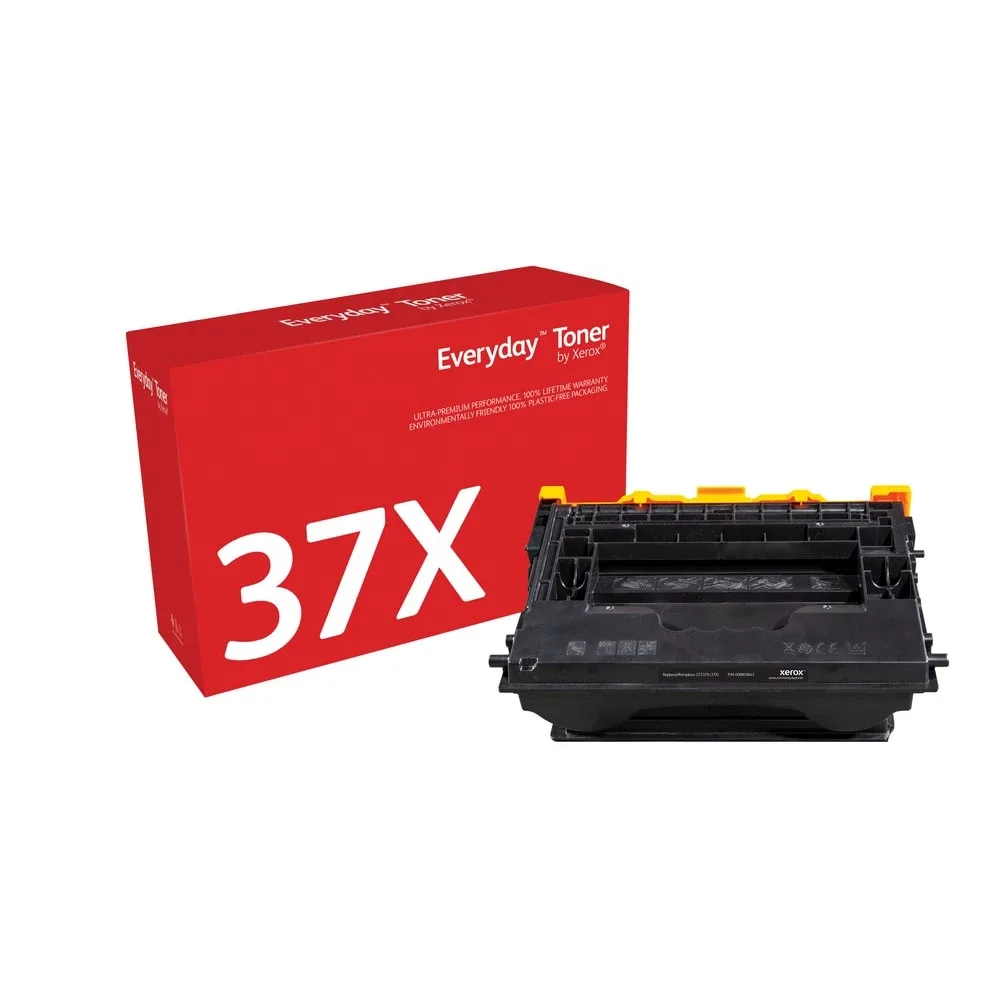 Xerox 006R03643 High Yield Black Toner Cartridge Like Hp 37X for