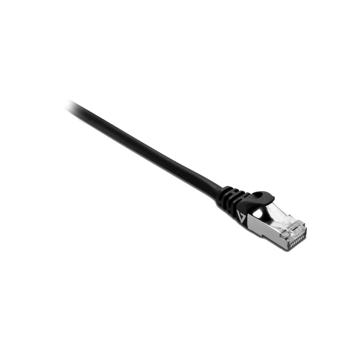 CAT7 FSTP 5M BLACK RAW PATCH CABLE RJ45 W/ METAL SHIELDED