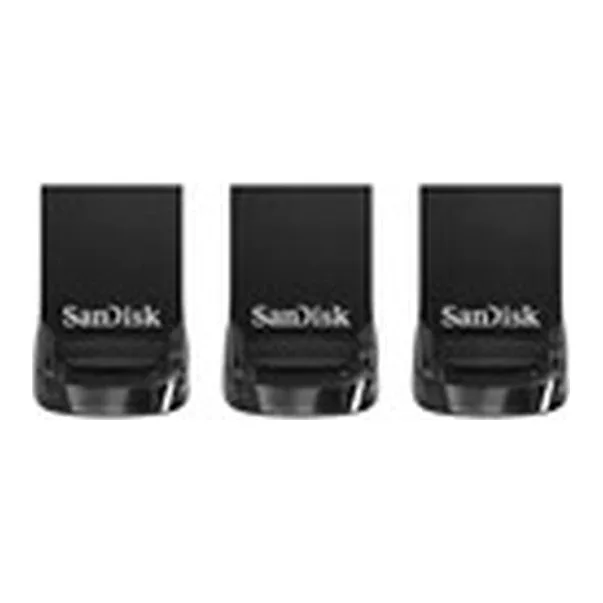 SANDISK ULTRA FIT USB 3.1 FLASH DRIVE 3-PACK 32GB
