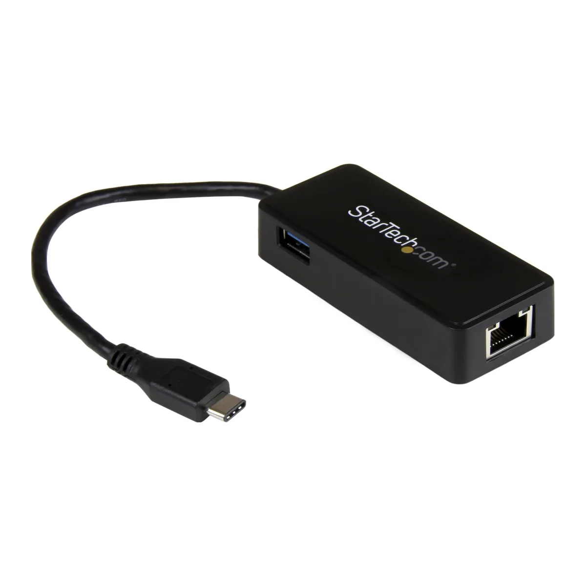 Startech USB-C to Ethernet Gigabit Adapter - Thunderbolt 3 Compatible - USB Type C Network Adapter - USB C Ethernet Adapter (US1GC301AU)