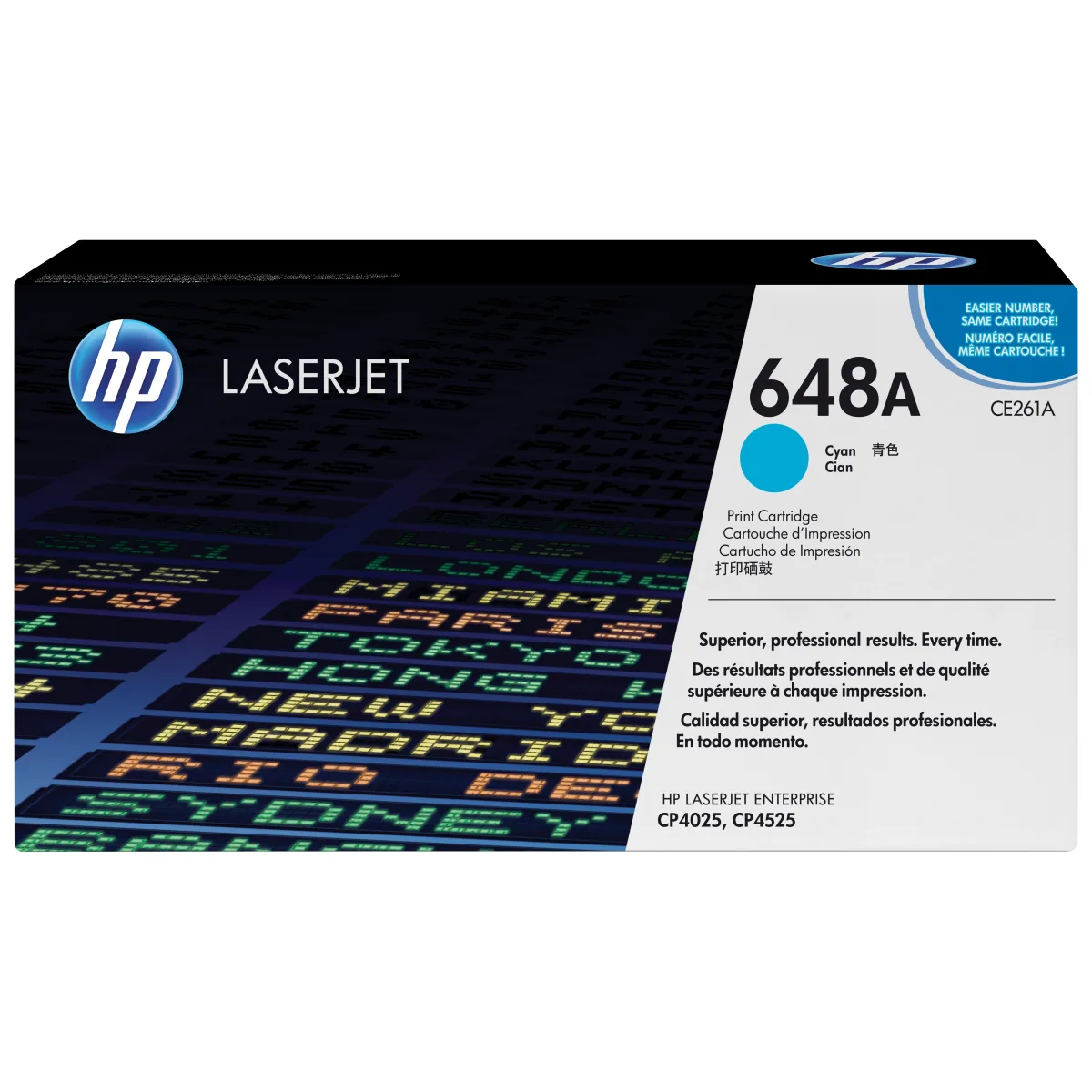 HP 648A - CE261A - 1 x Cyan - Toner cartridge