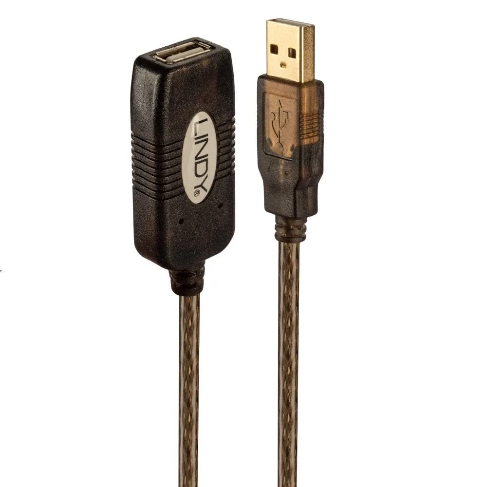 Lindy 42631 20M USB 2.0 Active Extension Cable USB a Male/USB a Female