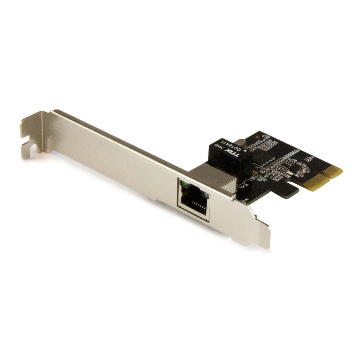 Startech 1-Port Gigabit Ethernet Network Card - PCI Express, Intel I210 NIC - Single Port PCIe Network Adapter Card with Intel Chipset (ST1000SPEXI) - Network adapter - PCI Express x1 low profile - 1GbE - 1000Base-T - black