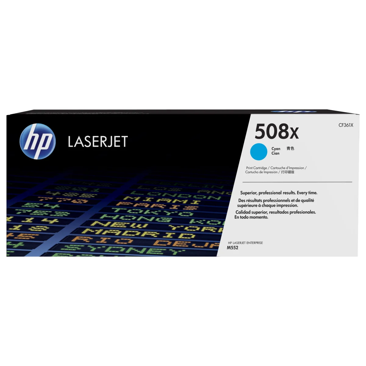 HP 508X - CF361X - 1 x Cyan - Toner cartridge - High Yield