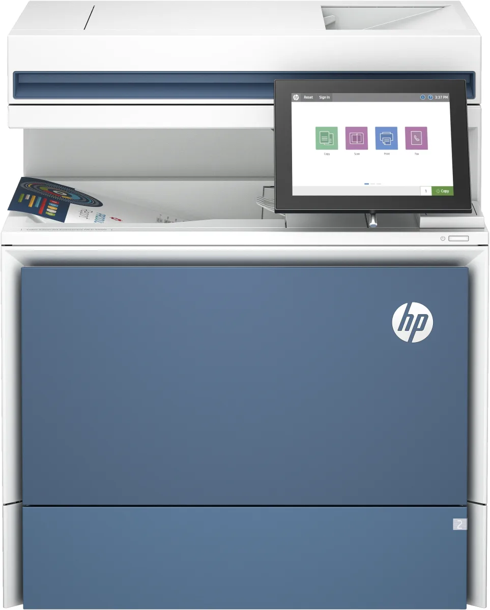 HP Color LaserJet Enterprise MFP 5800dn - Multifunction printer - colour - laser - Legal (216 x 356 mm) (original) - A4/Legal (media) - up to 43 ppm (copying) - up to 43 ppm (printing) - 650 sheets - Gigabit LAN, USB 3.0, USB 3.0 host, USB 2.0 host