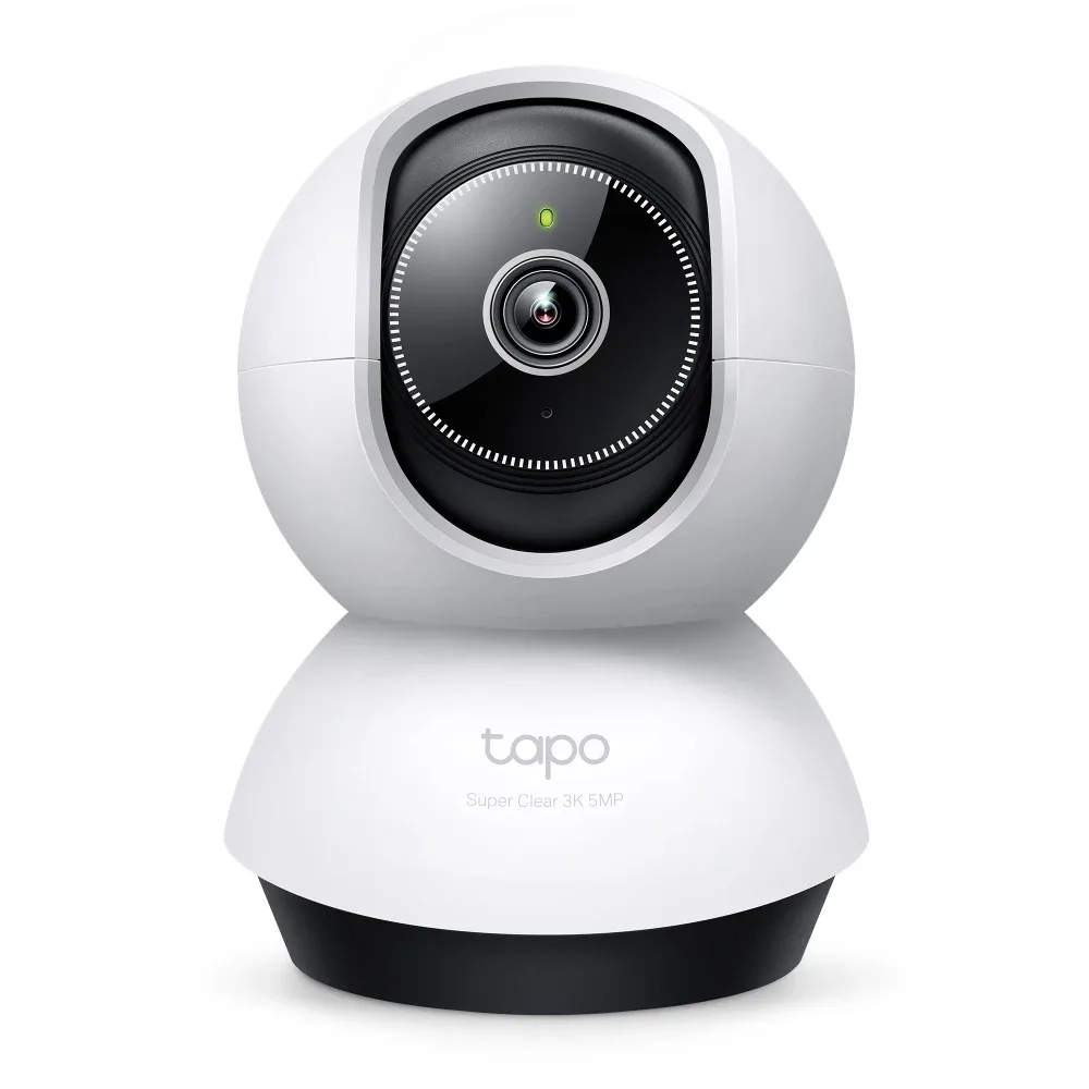Tapo TC74 V1 - Network surveillance camera - pan / tilt - colour (Day&Night) - 5 MP - 2880 x 1620 - 3K - audio - wireless - Wi-Fi - 2.4GHz radio - H.264 - DC 9 V