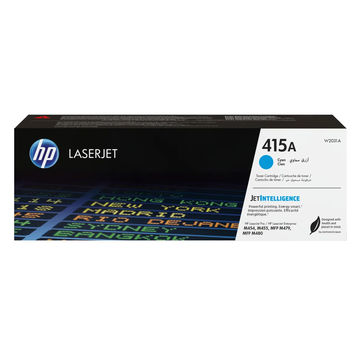 HP 415A CYAN LASERJET TONER CARTRIDGE