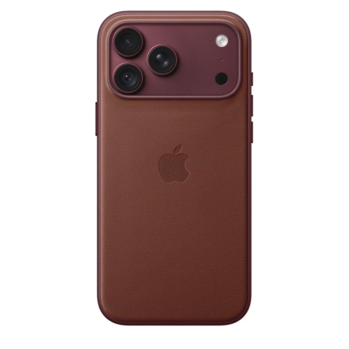 Apple - Protective cover for mobile phone - MagSafe compatibility - TechWoven - burgundy - for iPhone 18 Pro Max