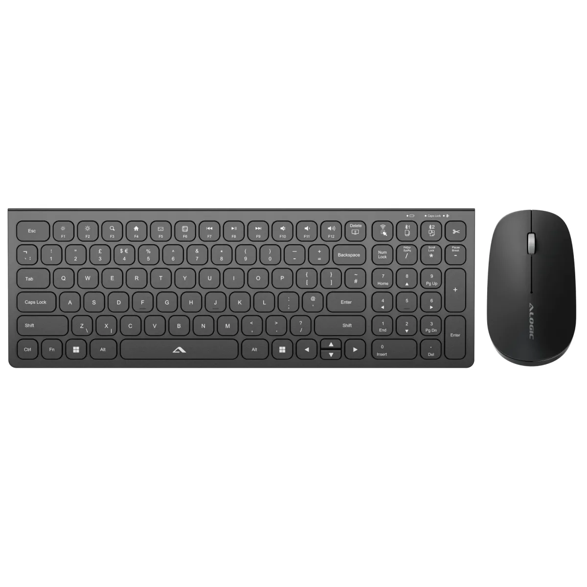 ALOGIC ECHELON COMPACT USB-C RECHARGEABLE BLUETOOTH KEYBOARD