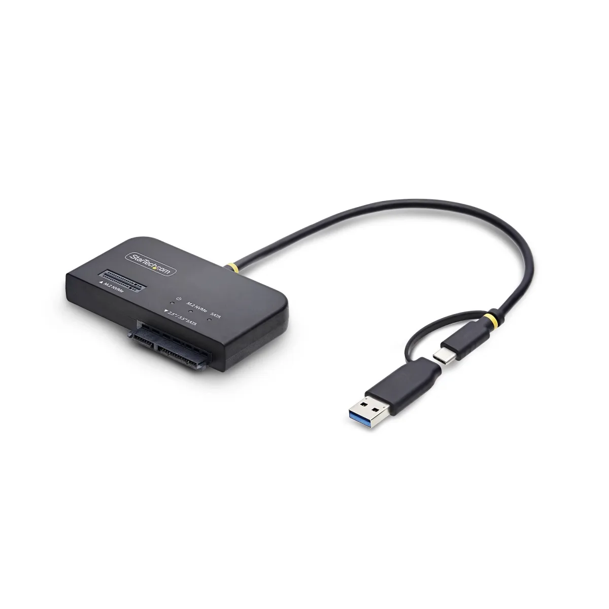 Startech - Interface adapter - 2.5", 3.5" - M.2 NVMe Card / PCIe 4.0 (NVMe) - USB 3.2 (Gen 2) - black