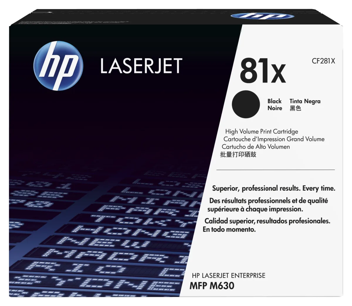 HP 81X - CF281X - 1 x Black - Toner cartridge - High Yield