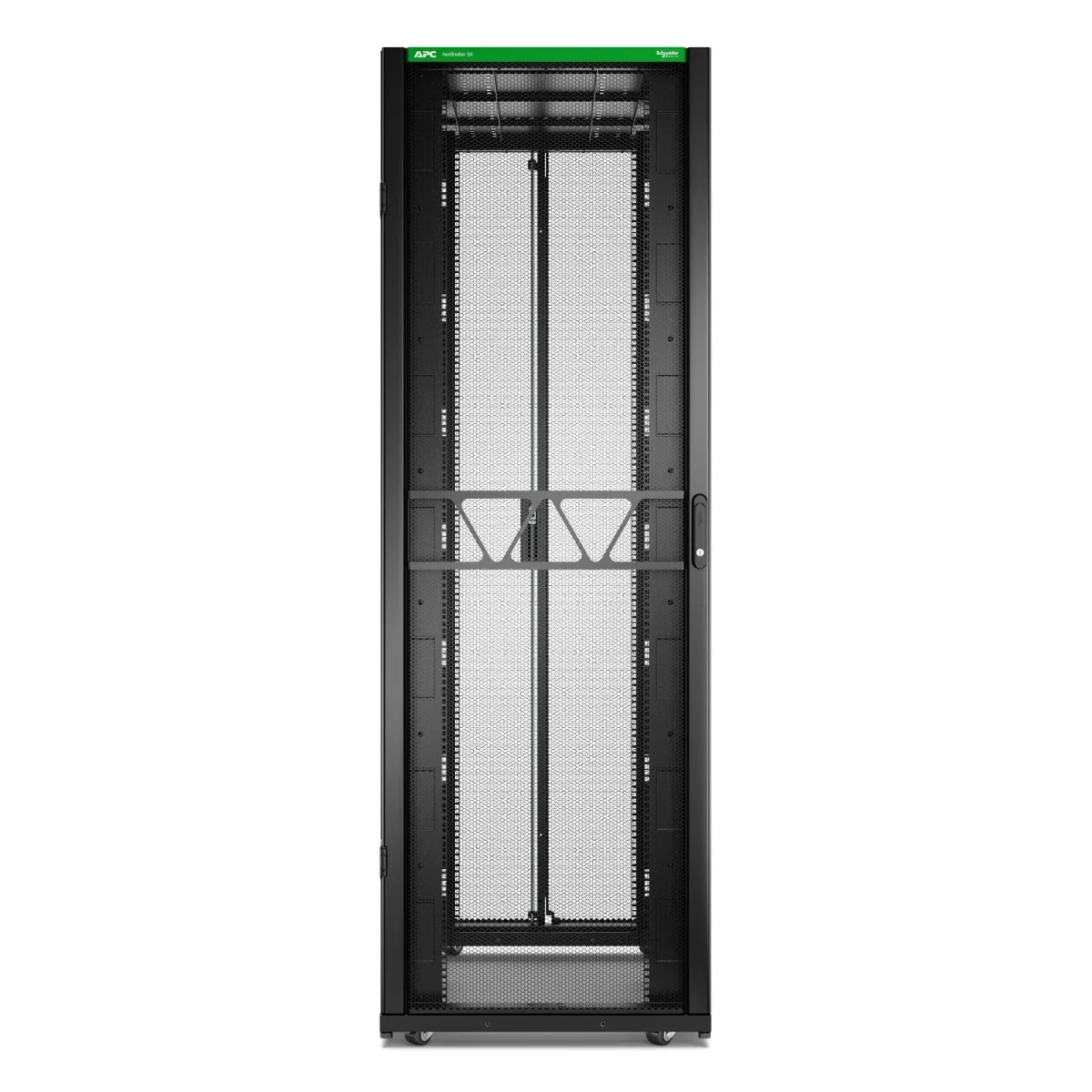 APC NetShelter SX Gen 2 - Rack cabinet - 2258H x 750W x 1200D mm, with Sides - floor-standing - black - 48U - 19" - TAA Compliant - for P/N: SMT1000RM1U, SMT750RM1U, SRTL10KRM4UT, SRTL5KRM2UI-HW, SRTL5KRM2UT-HW, SRTL8KRM4UT