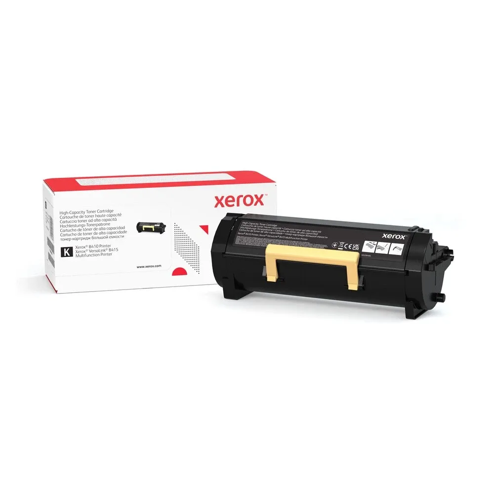 BLACK HIGH CAPACITY TONER XEROX B410 USE RETURN