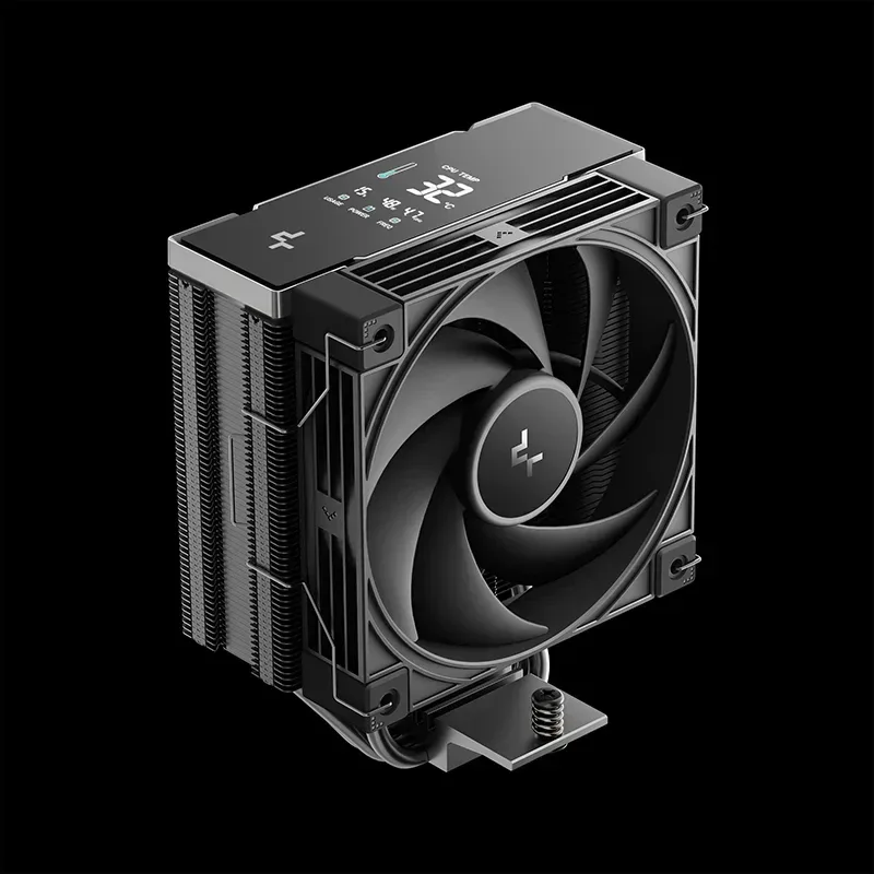 DeepCool AK400 G2 DIGITAL NYX CPU Cooler, Black, 1 x 120mm Fan,  4 x advanced  Copper Heatpipes, Intel/AMD