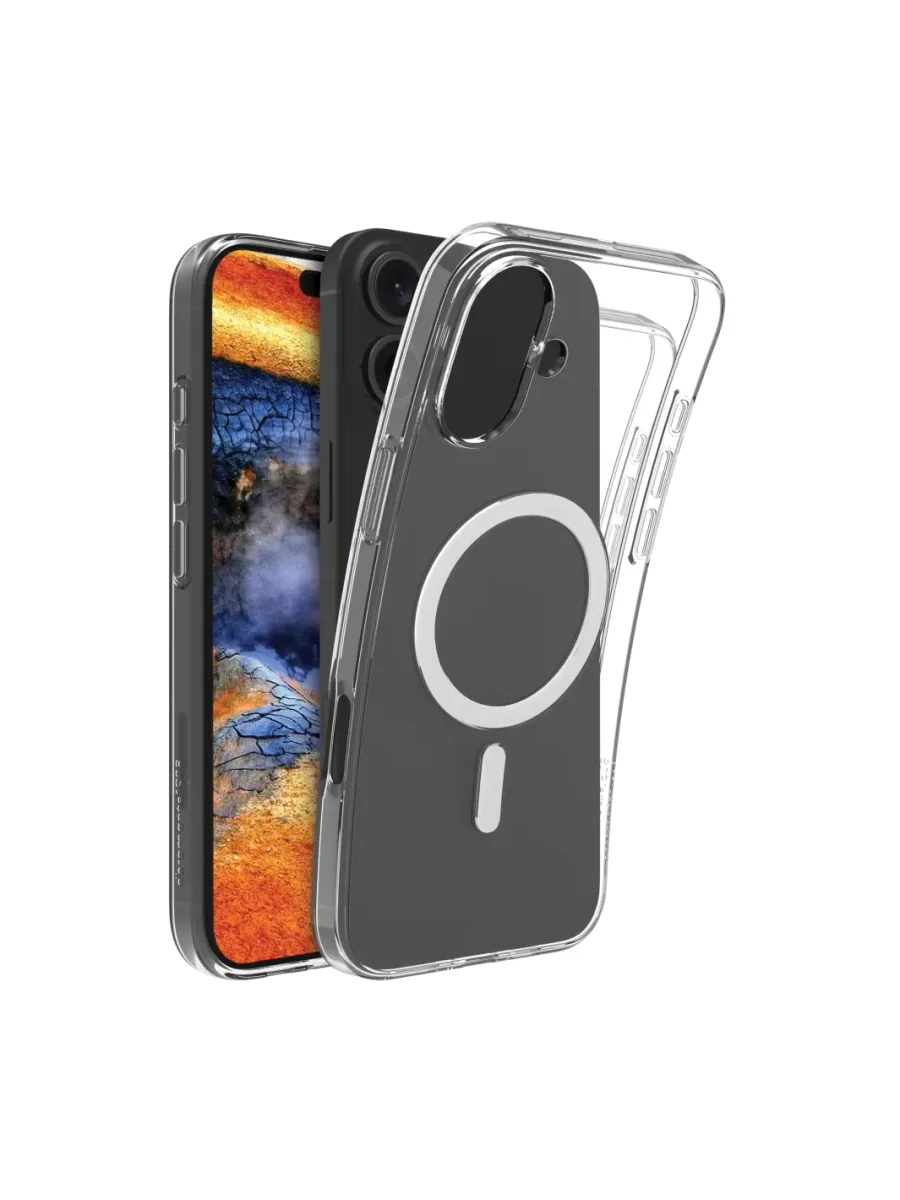dbramante1928 Greenland Pro - Back cover for mobile phone - MagSafe compatibility - plastic - clear - for Apple iPhone 16