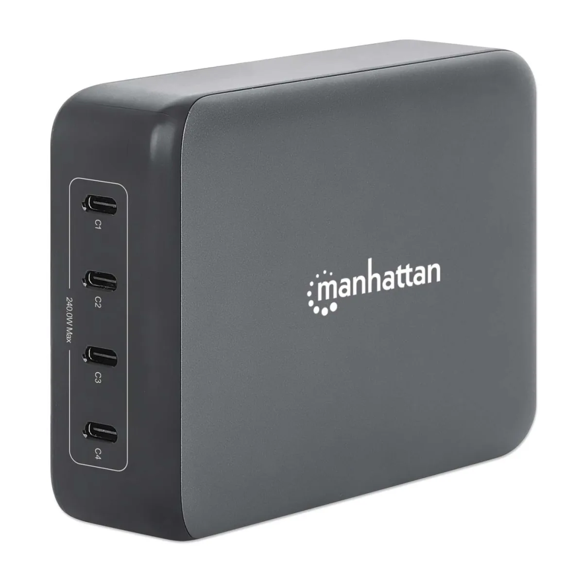 4 PORT MAINS 240W USB-C CHARGER-FOR ALL LAPTOPS EACH POR