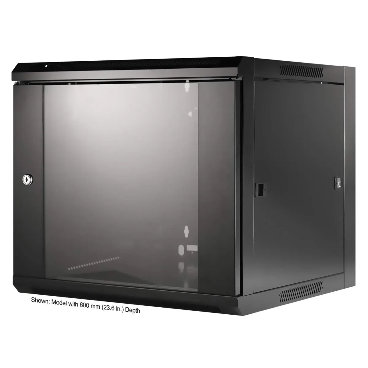 Intellinet 711777 Network Cabinet Wall Mount 9U- (Standard) 450MM Black Flatpack