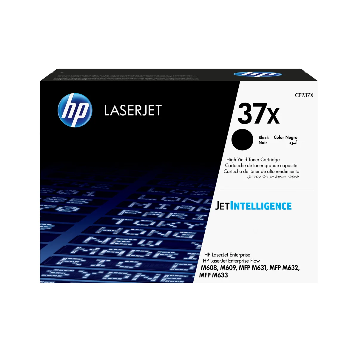 HP 37X - High Yield - black - original - LaserJet - toner cartridge (CF237X) US government